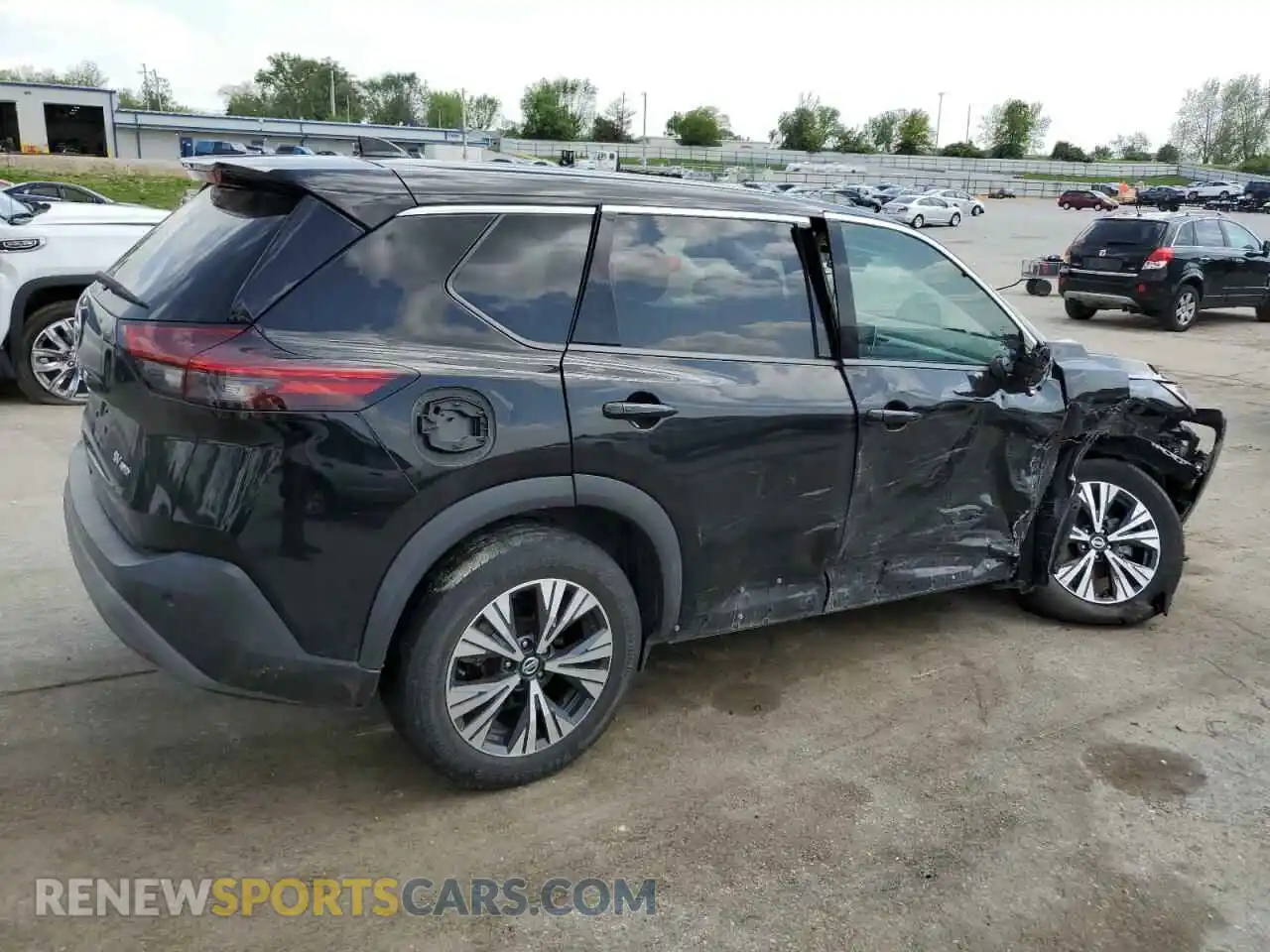 3 Photograph of a damaged car 5N1AT3BB3MC765957 NISSAN ROGUE 2021