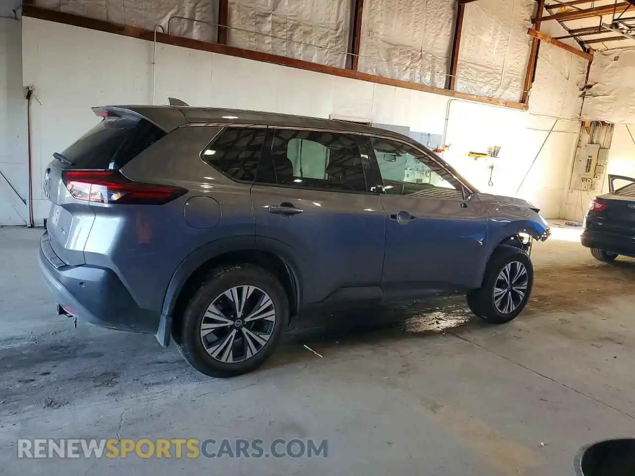 3 Photograph of a damaged car 5N1AT3BB3MC795900 NISSAN ROGUE 2021