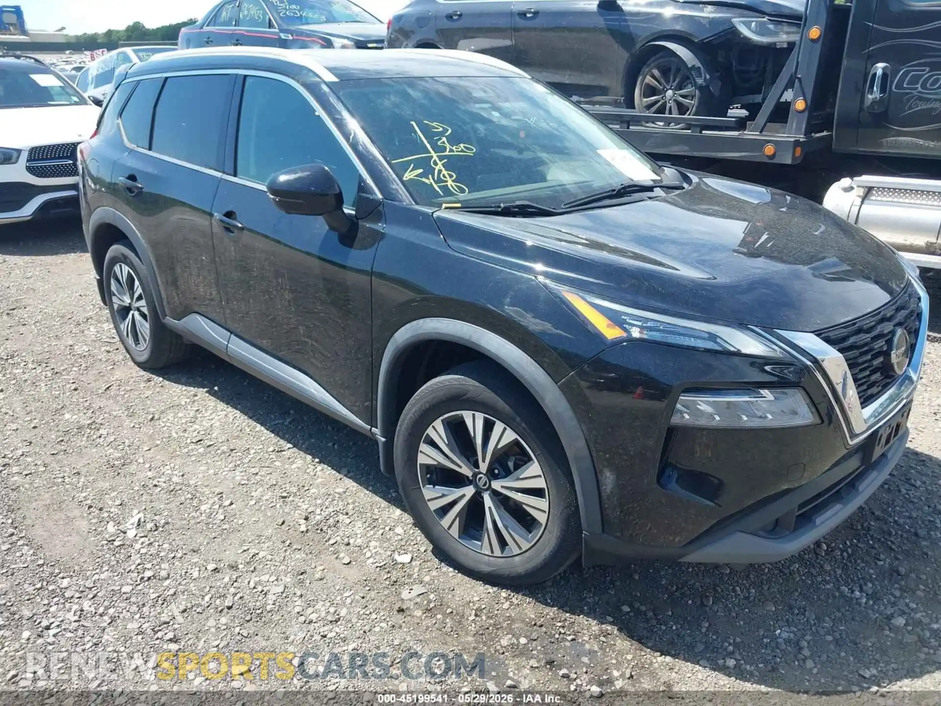 1 Photograph of a damaged car 5N1AT3BB3MC796531 NISSAN ROGUE 2021