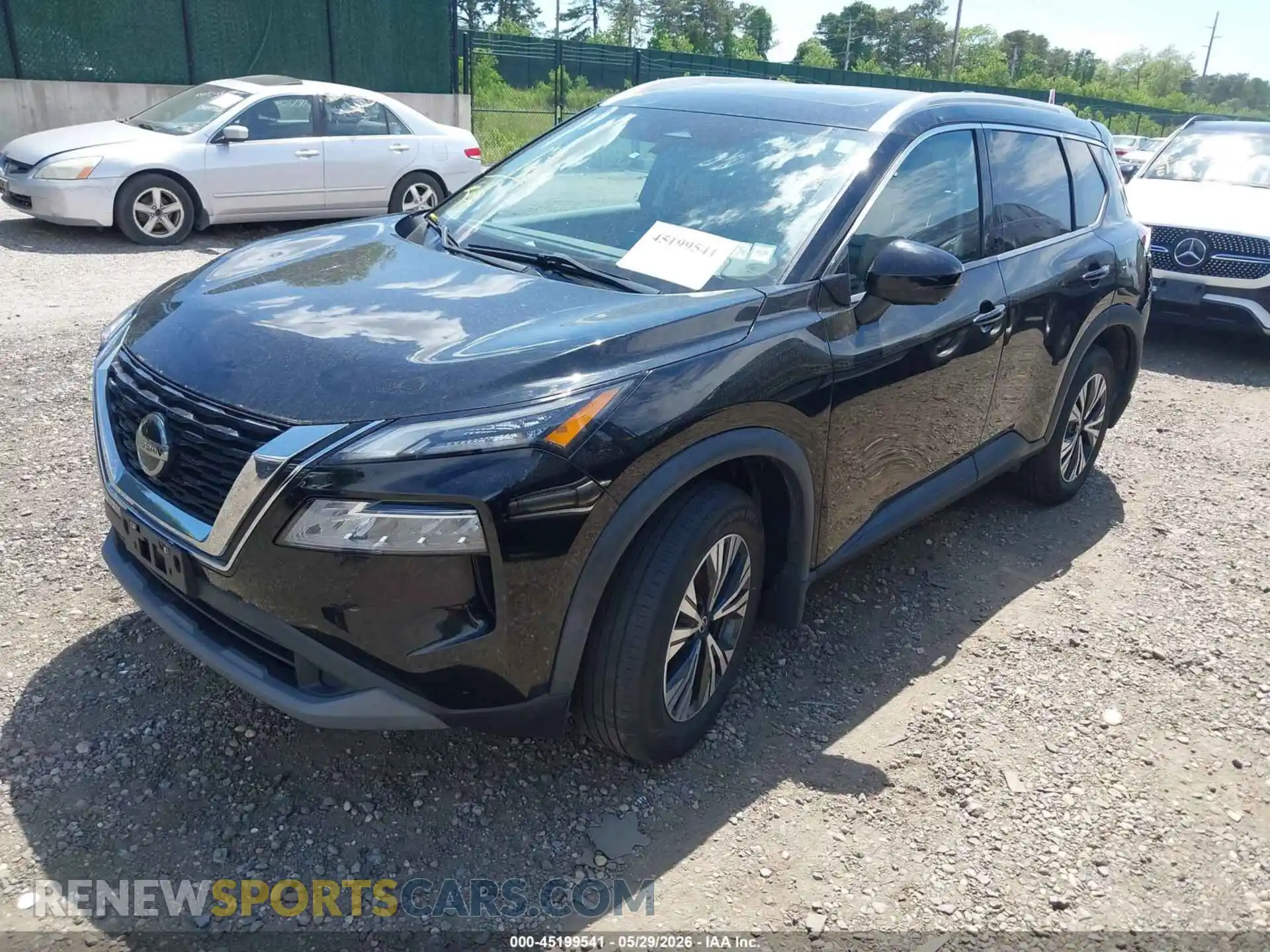 2 Photograph of a damaged car 5N1AT3BB3MC796531 NISSAN ROGUE 2021