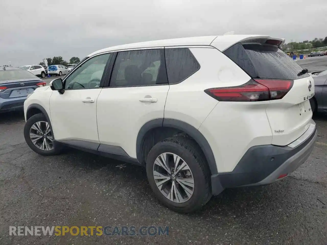 2 Photograph of a damaged car 5N1AT3BB3MC804918 NISSAN ROGUE 2021