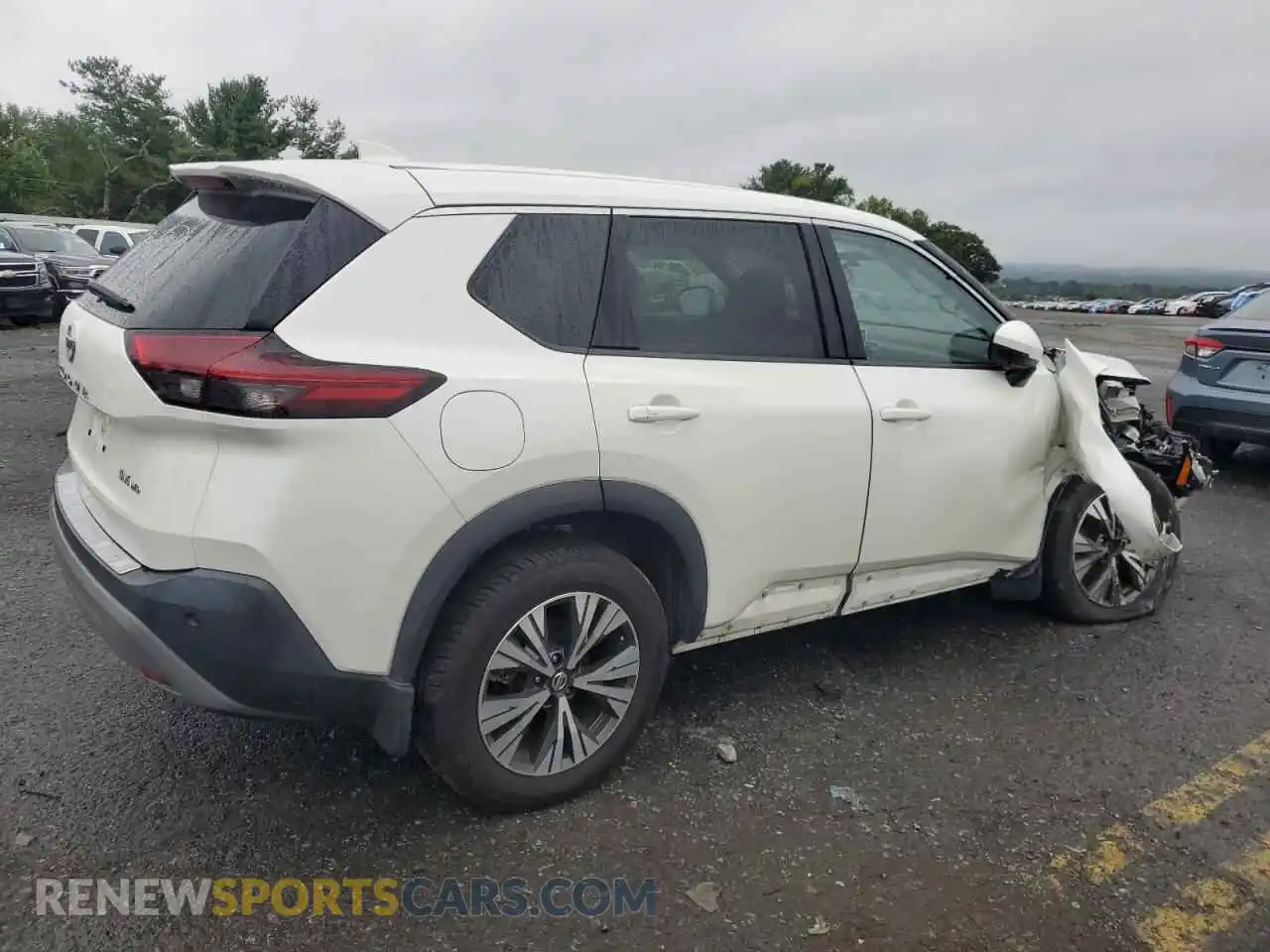 3 Photograph of a damaged car 5N1AT3BB3MC804918 NISSAN ROGUE 2021