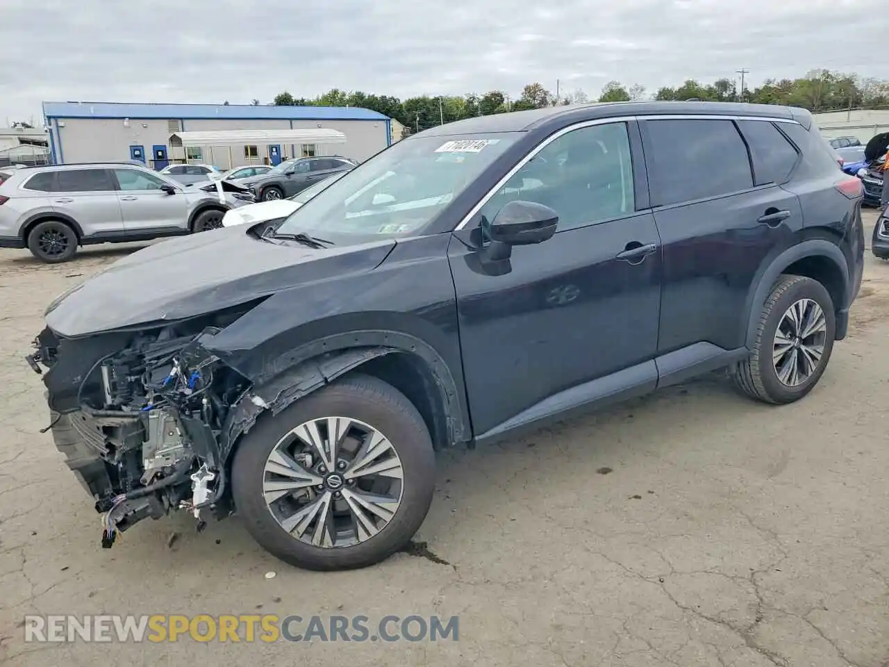 1 Photograph of a damaged car 5N1AT3BB3MC834453 NISSAN ROGUE 2021