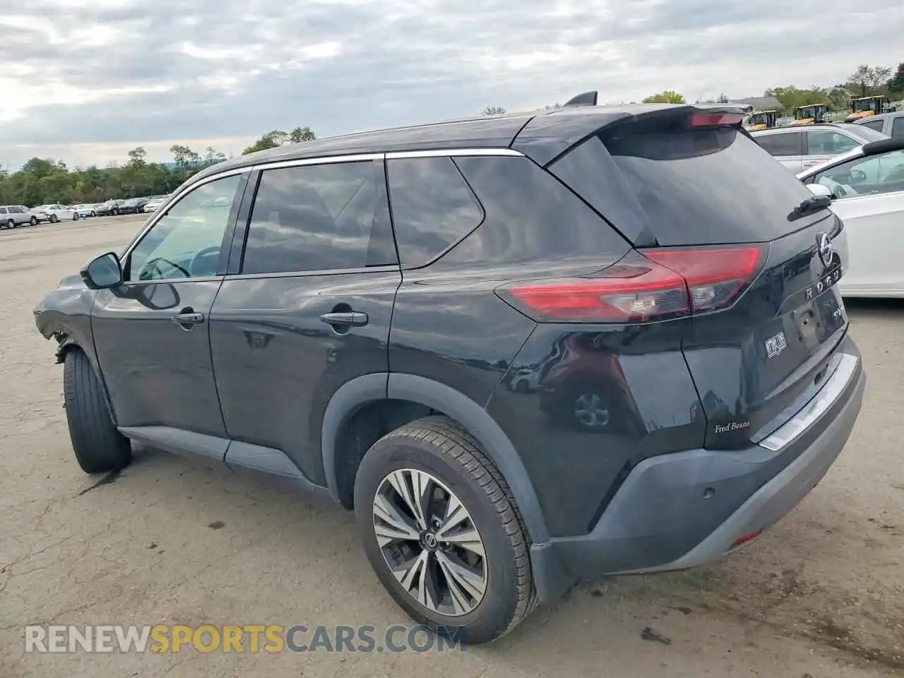 2 Photograph of a damaged car 5N1AT3BB3MC834453 NISSAN ROGUE 2021