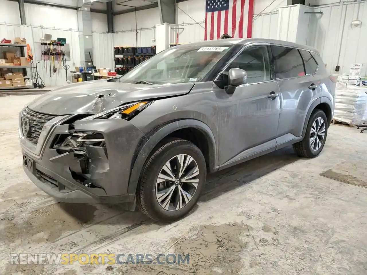 1 Photograph of a damaged car 5N1AT3BB4MC719778 NISSAN ROGUE 2021
