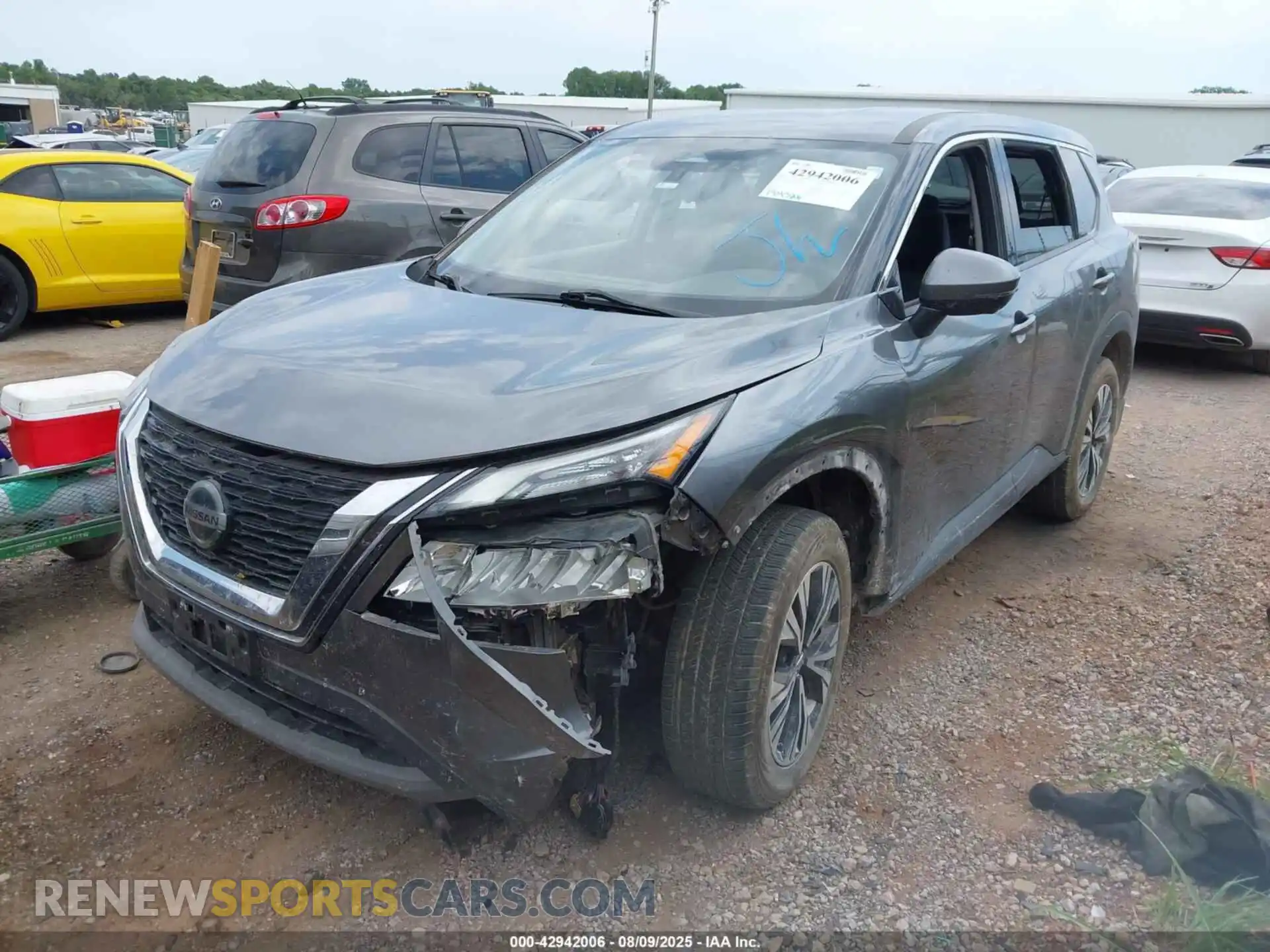 2 Photograph of a damaged car 5N1AT3BB4MC720896 NISSAN ROGUE 2021