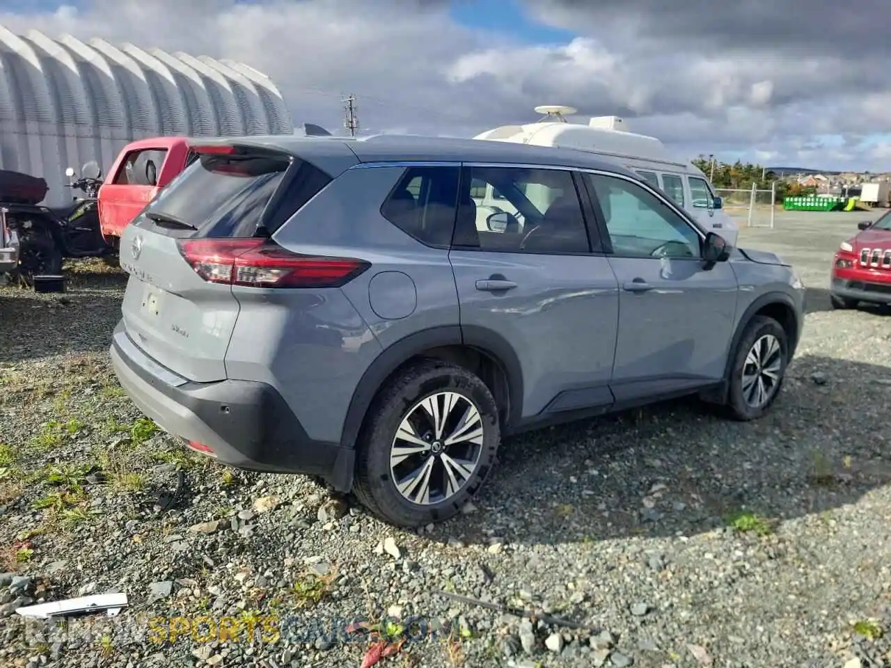 3 fotografías del automóvil dañado 5N1AT3BB4MC728447 NISSAN ROGUE 2021