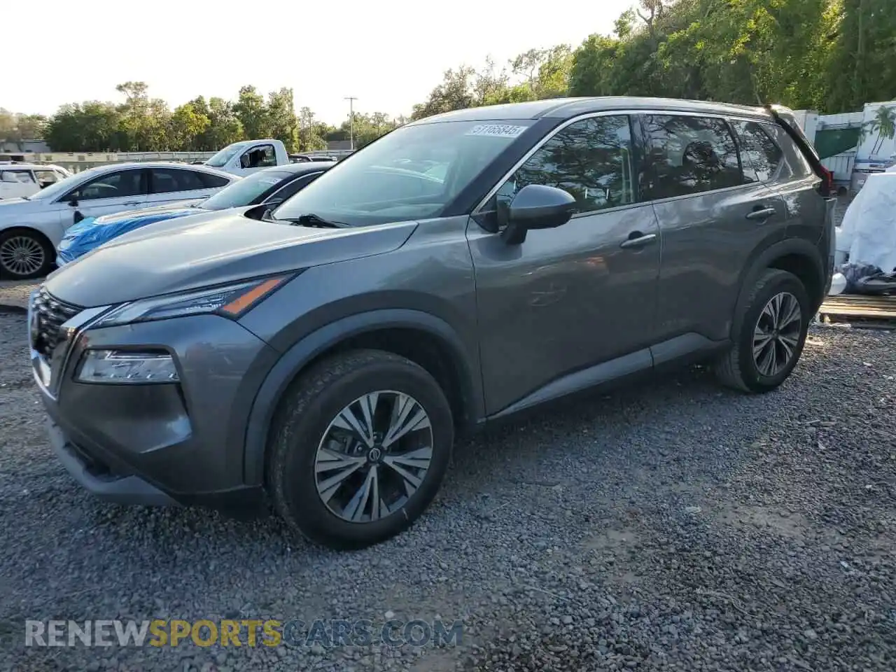 1 Photograph of a damaged car 5N1AT3BB4MC734345 NISSAN ROGUE 2021