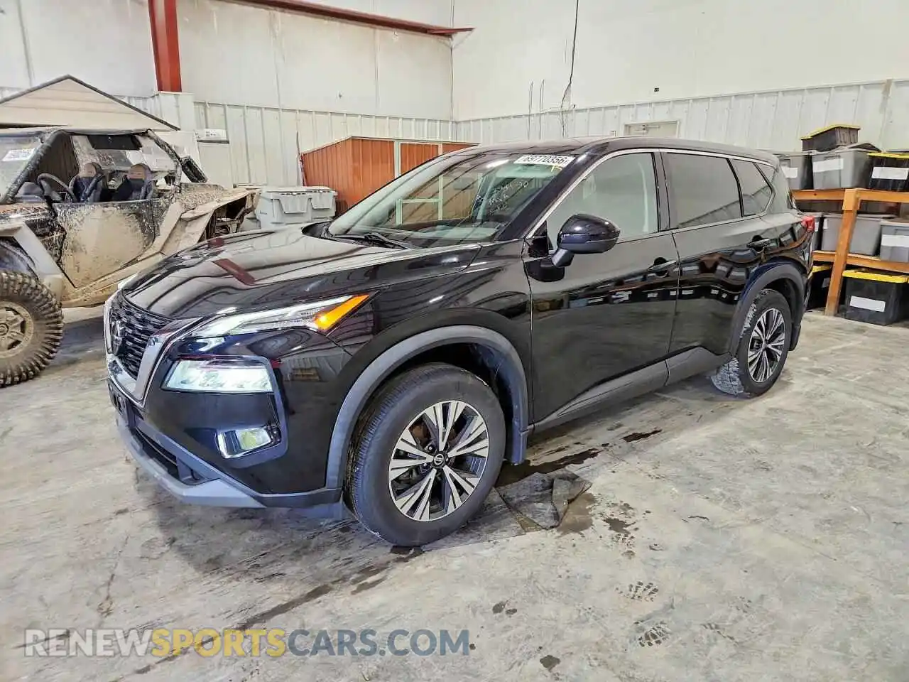 1 Photograph of a damaged car 5N1AT3BB4MC741053 NISSAN ROGUE 2021