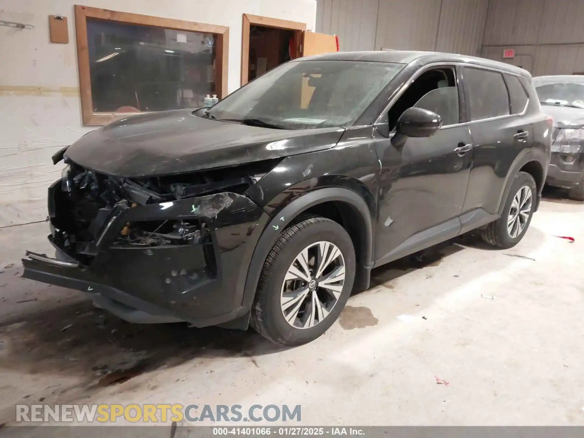 2 Photograph of a damaged car 5N1AT3BB4MC747211 NISSAN ROGUE 2021