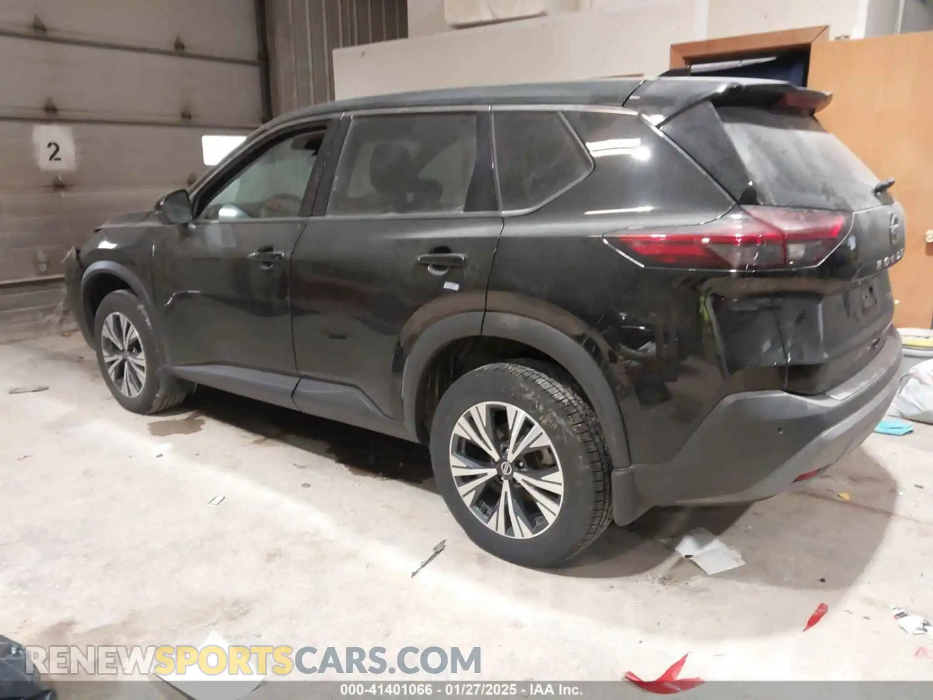 3 Photograph of a damaged car 5N1AT3BB4MC747211 NISSAN ROGUE 2021