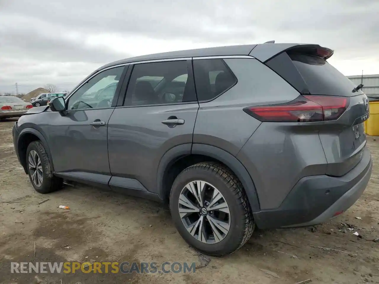 2 Photograph of a damaged car 5N1AT3BB4MC791435 NISSAN ROGUE 2021