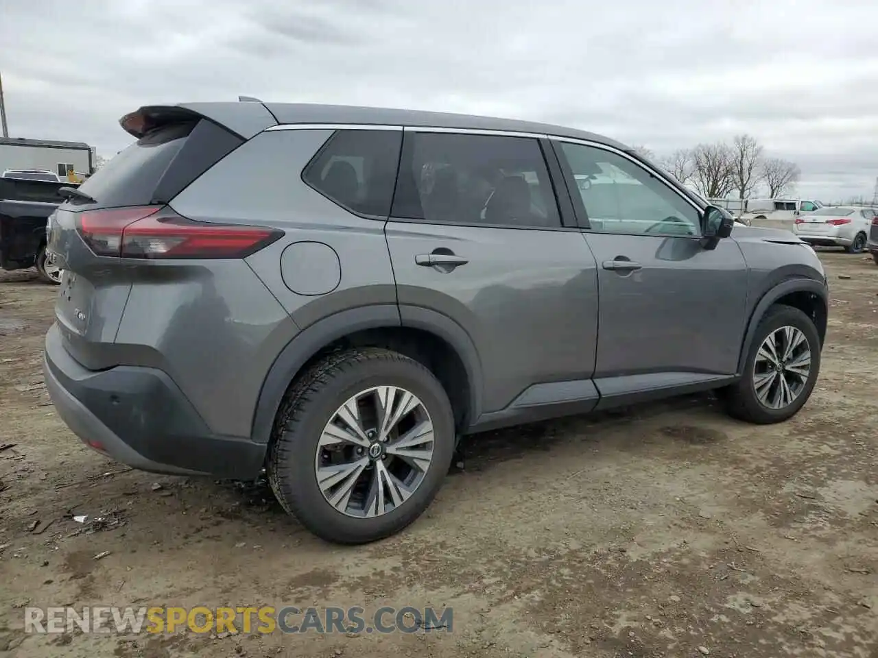 3 Photograph of a damaged car 5N1AT3BB4MC791435 NISSAN ROGUE 2021