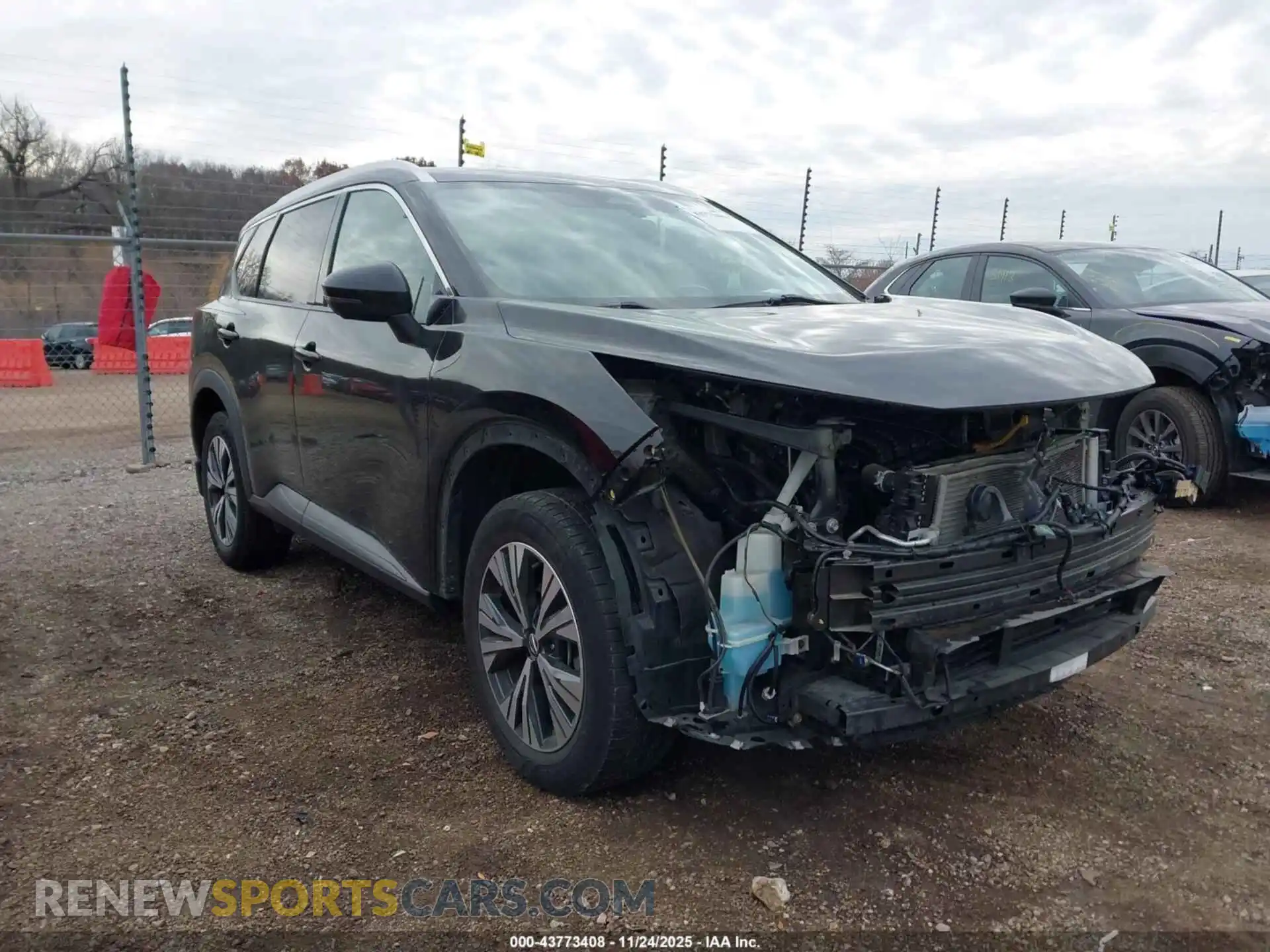 1 Photograph of a damaged car 5N1AT3BB4MC801798 NISSAN ROGUE 2021