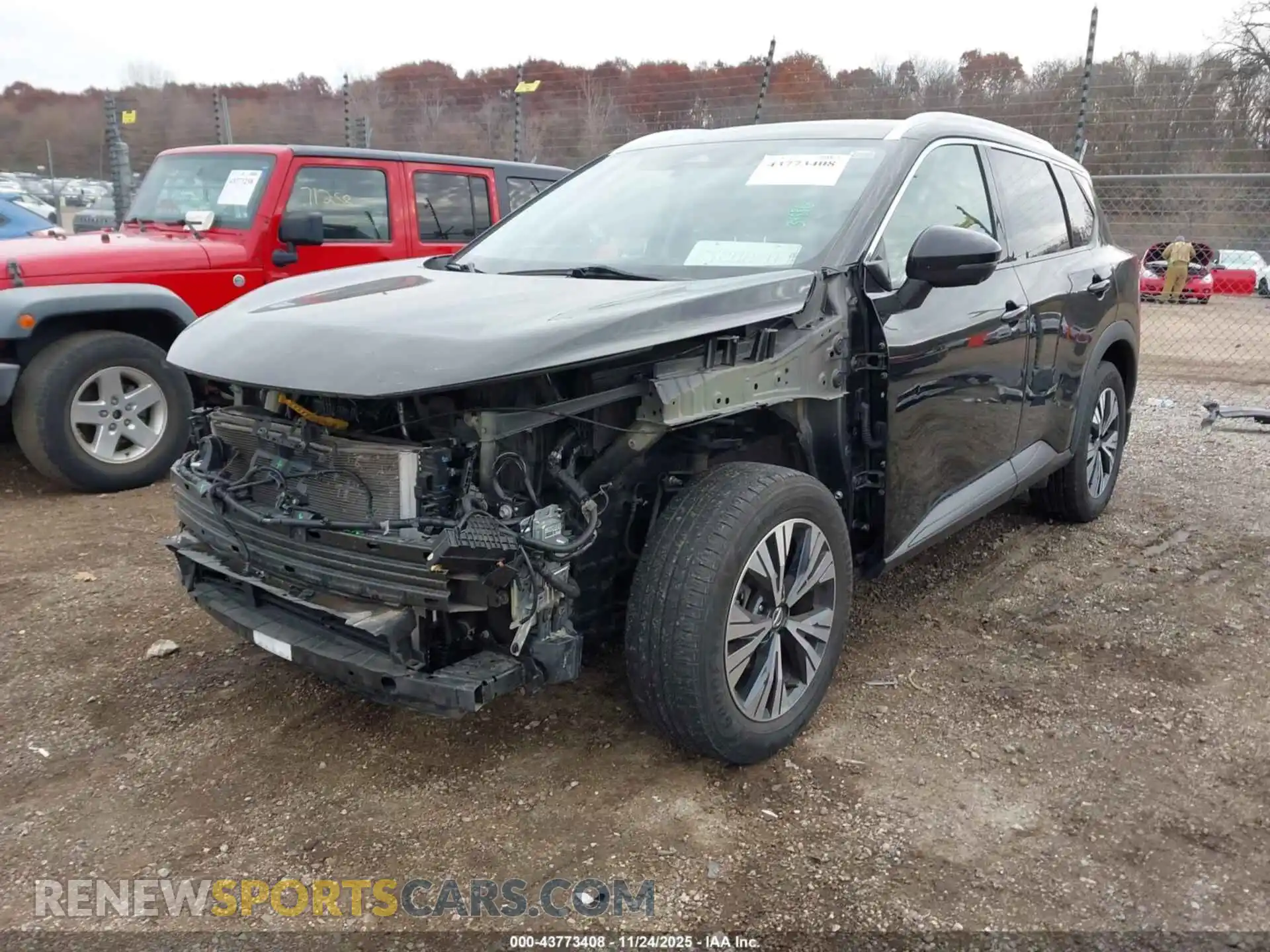 2 Photograph of a damaged car 5N1AT3BB4MC801798 NISSAN ROGUE 2021
