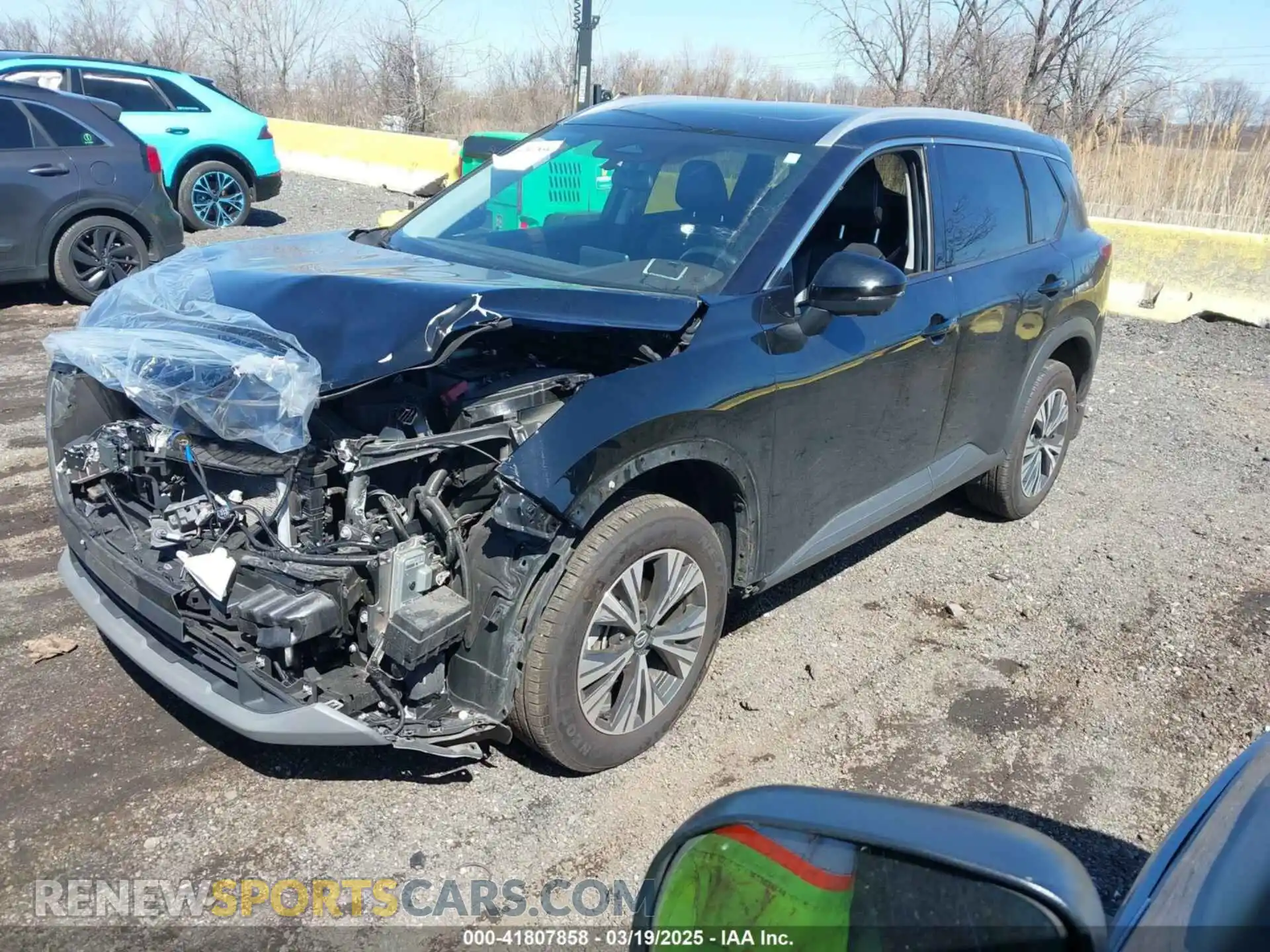 2 Photograph of a damaged car 5N1AT3BB4MC810775 NISSAN ROGUE 2021