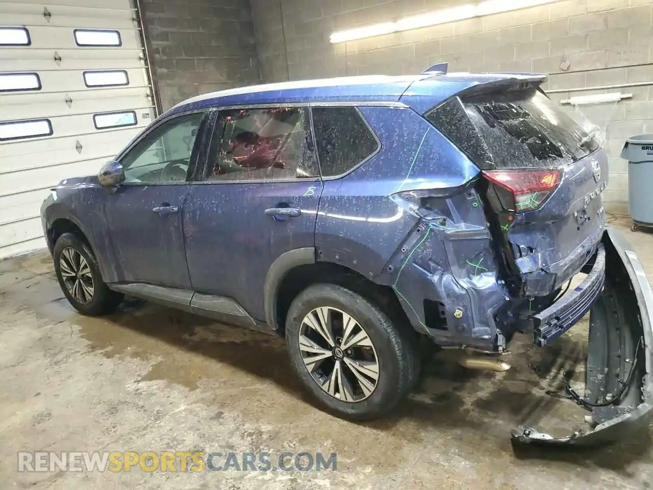 2 Photograph of a damaged car 5N1AT3BB4MC819069 NISSAN ROGUE 2021