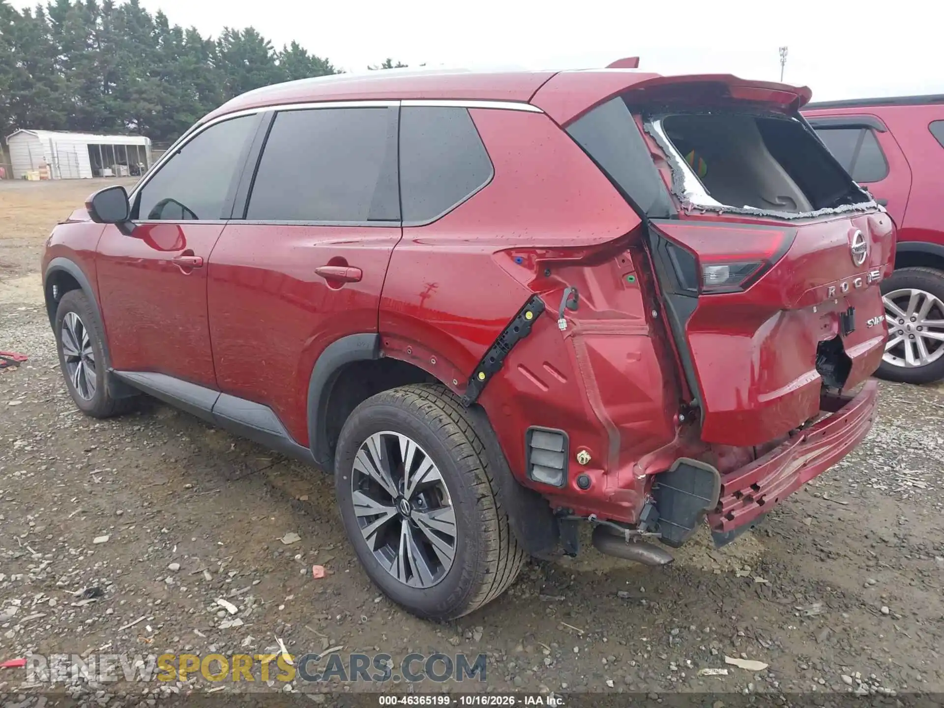 3 Photograph of a damaged car 5N1AT3BB4MC850189 NISSAN ROGUE 2021