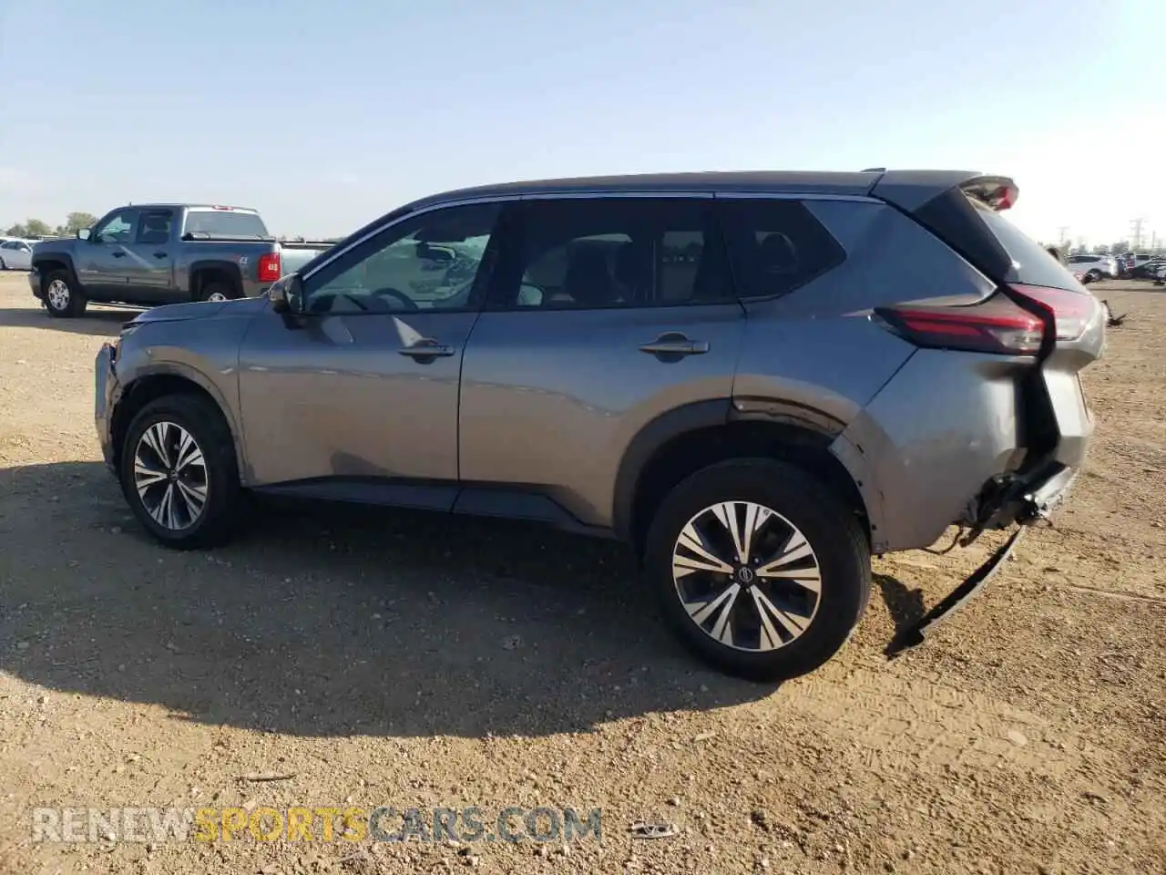 2 Photograph of a damaged car 5N1AT3BB5MC735763 NISSAN ROGUE 2021