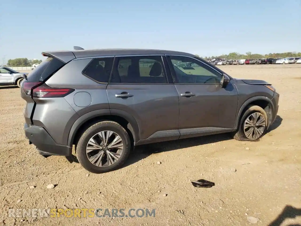 3 Photograph of a damaged car 5N1AT3BB5MC735763 NISSAN ROGUE 2021