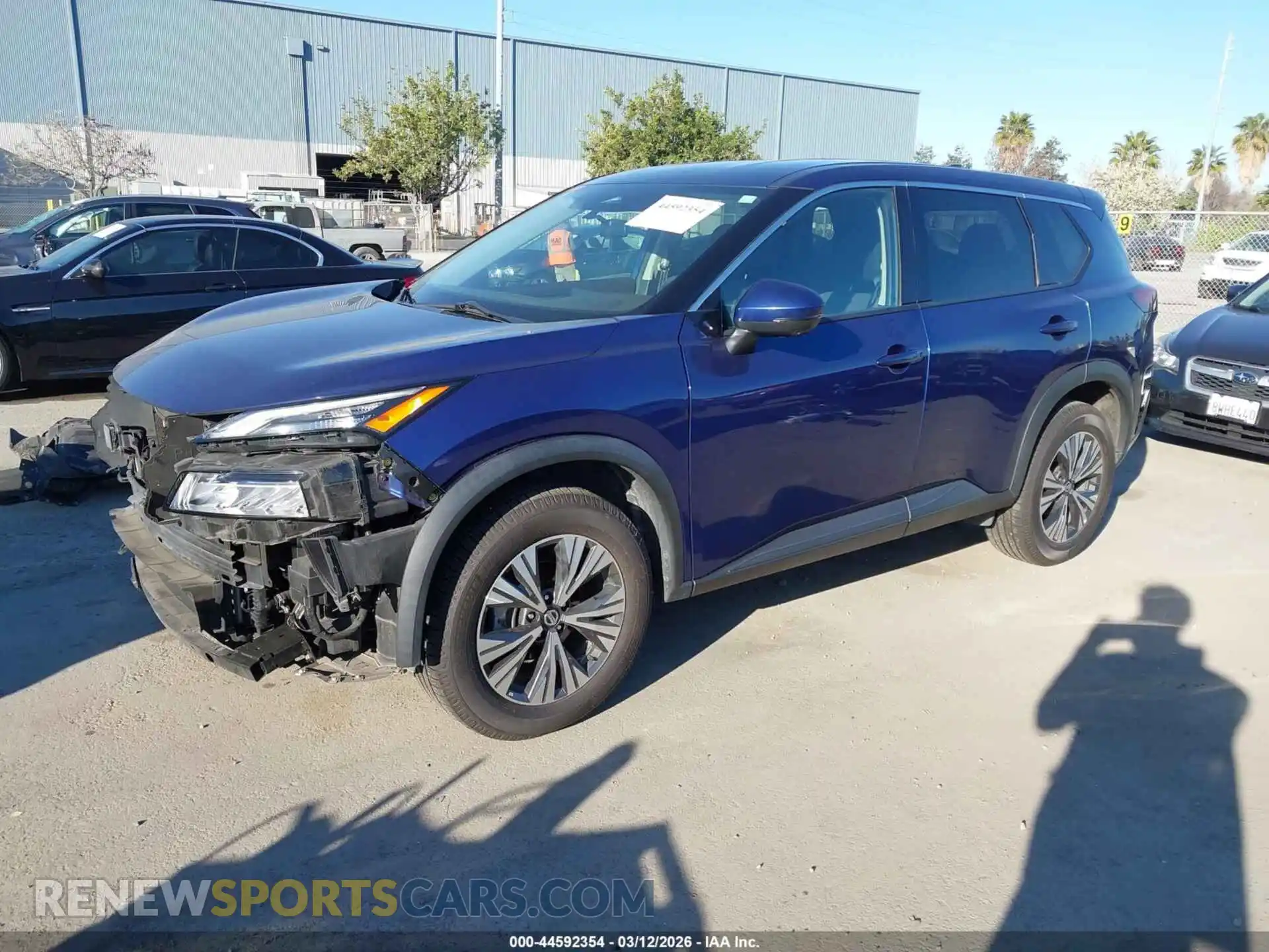 2 Photograph of a damaged car 5N1AT3BB5MC769864 NISSAN ROGUE 2021