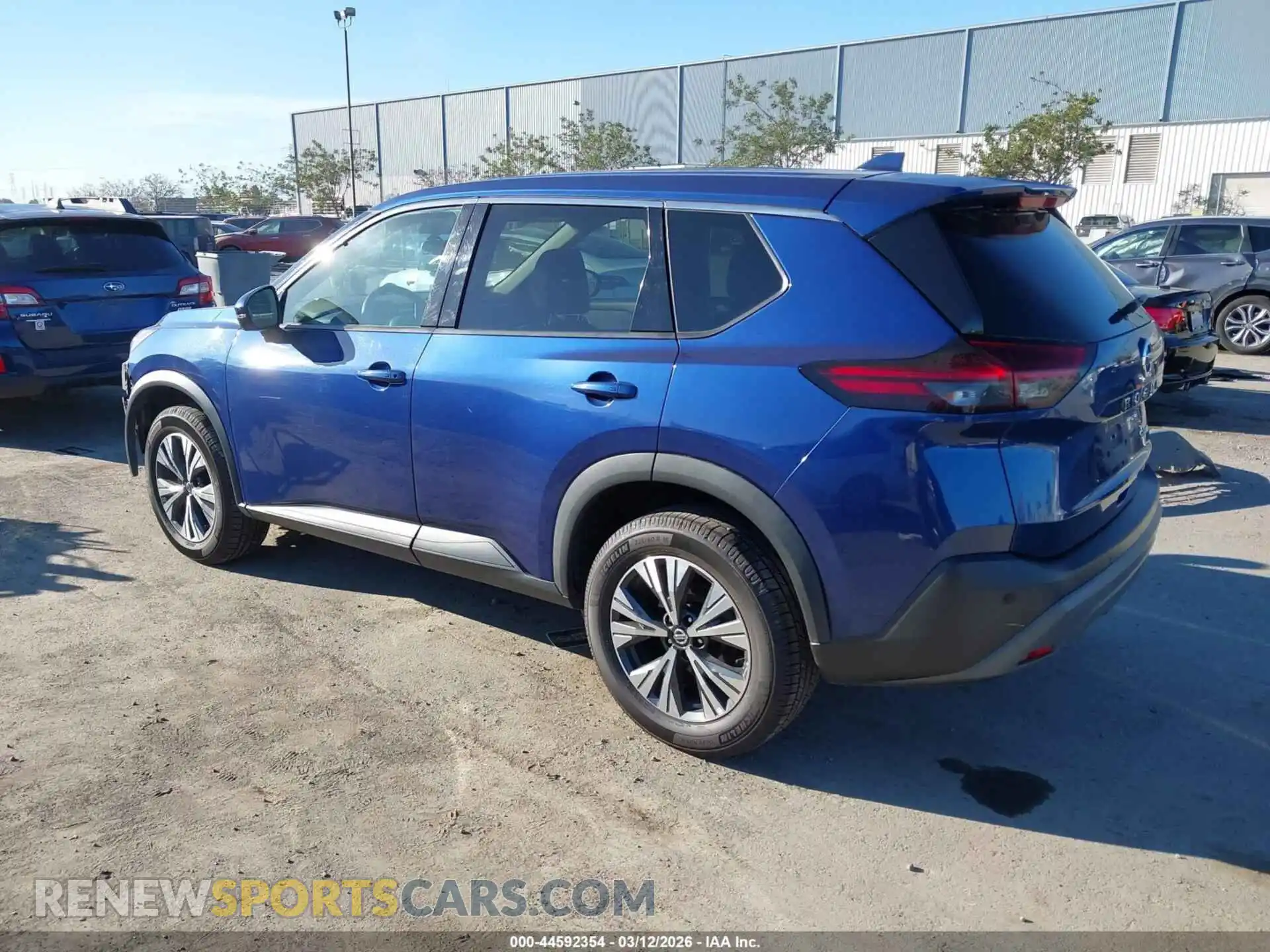 3 Photograph of a damaged car 5N1AT3BB5MC769864 NISSAN ROGUE 2021