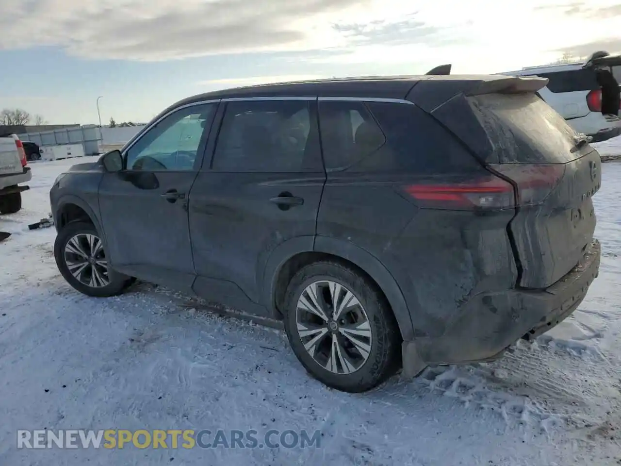 2 Photograph of a damaged car 5N1AT3BB5MC773378 NISSAN ROGUE 2021