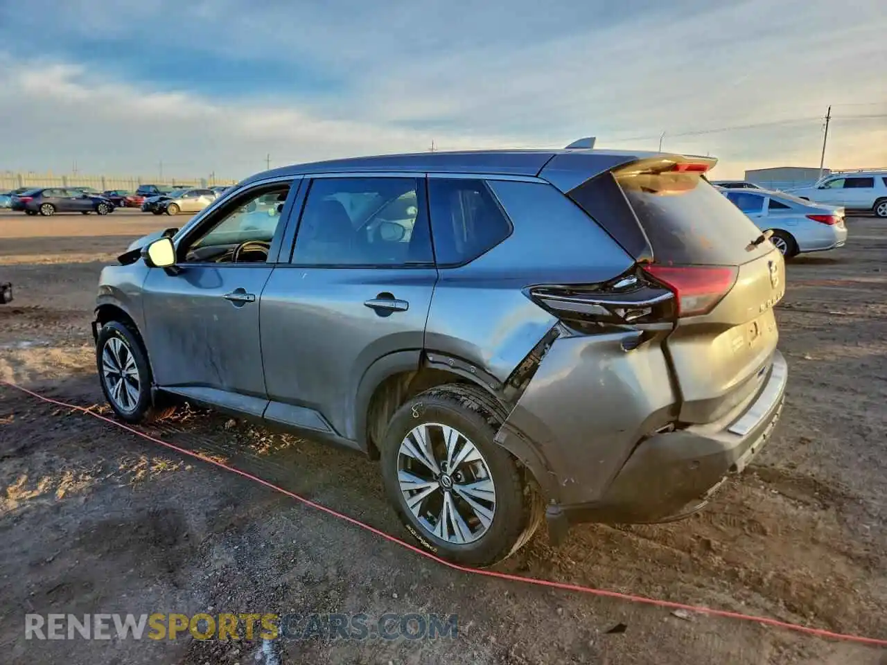 2 Photograph of a damaged car 5N1AT3BB5MC774448 NISSAN ROGUE 2021