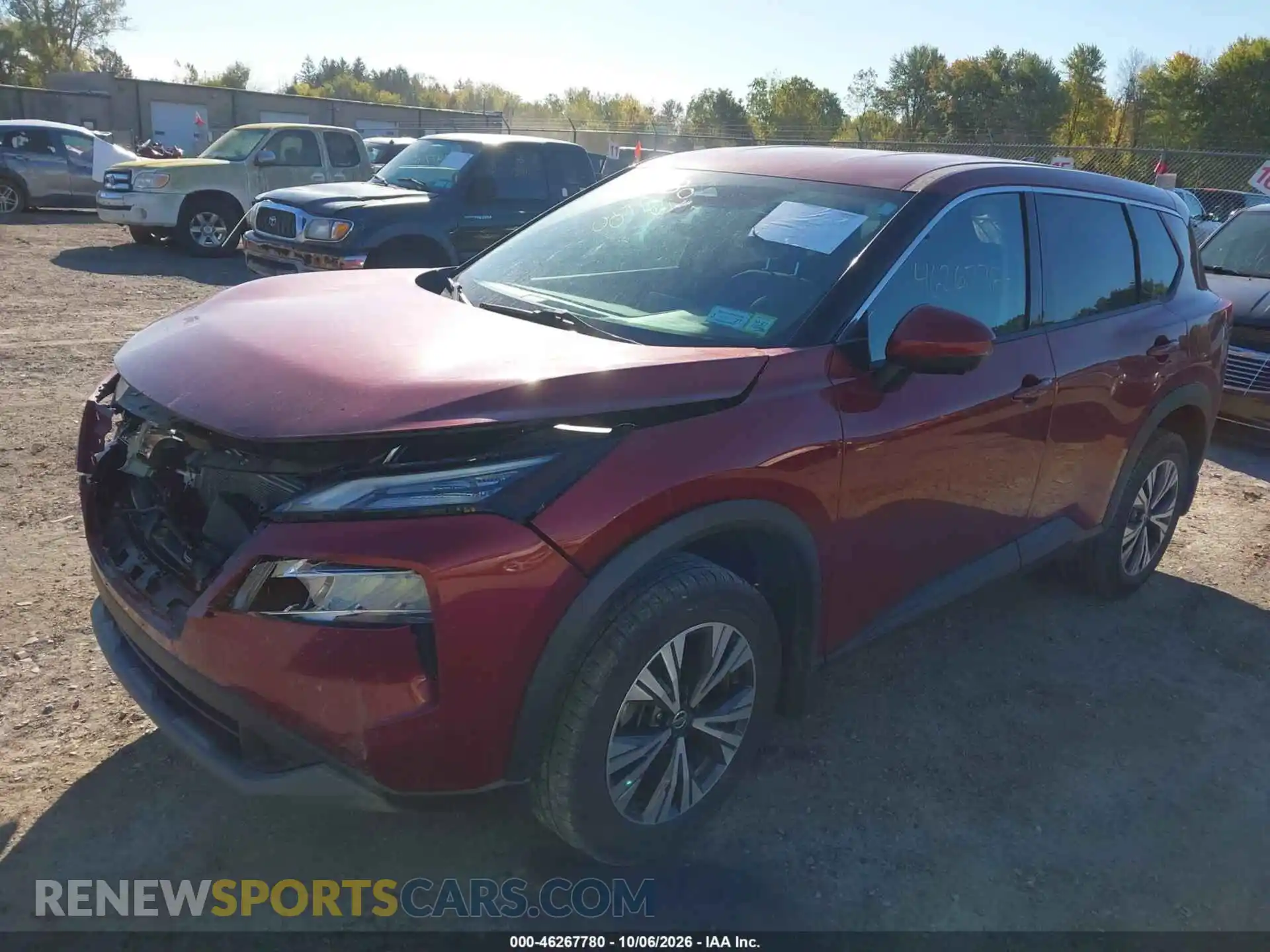 2 Photograph of a damaged car 5N1AT3BB5MC815399 NISSAN ROGUE 2021
