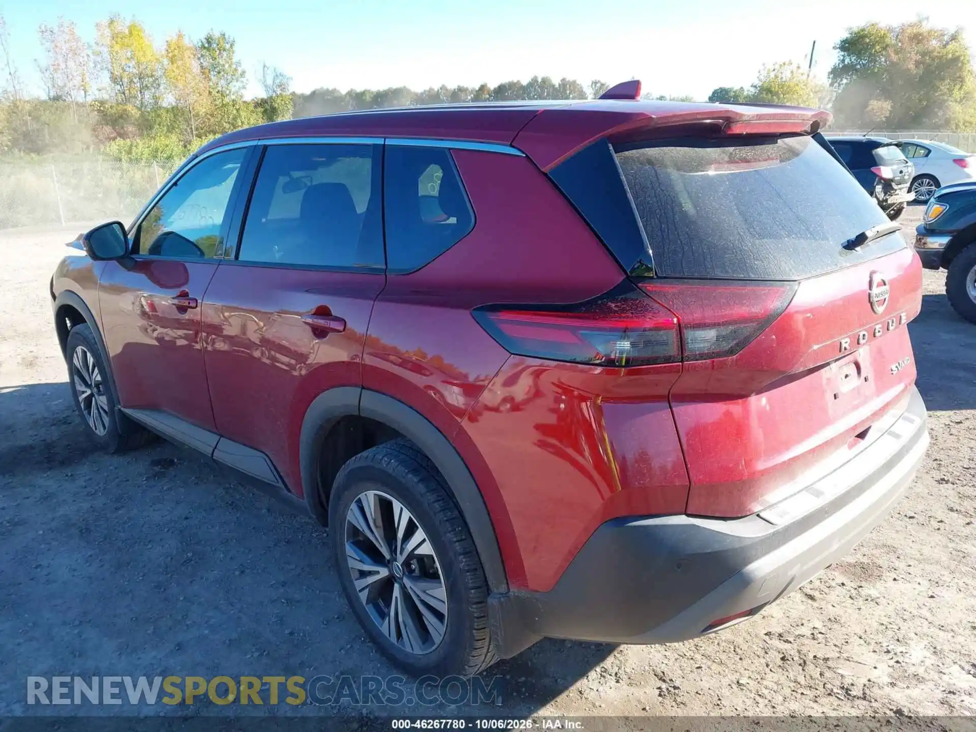 3 Photograph of a damaged car 5N1AT3BB5MC815399 NISSAN ROGUE 2021