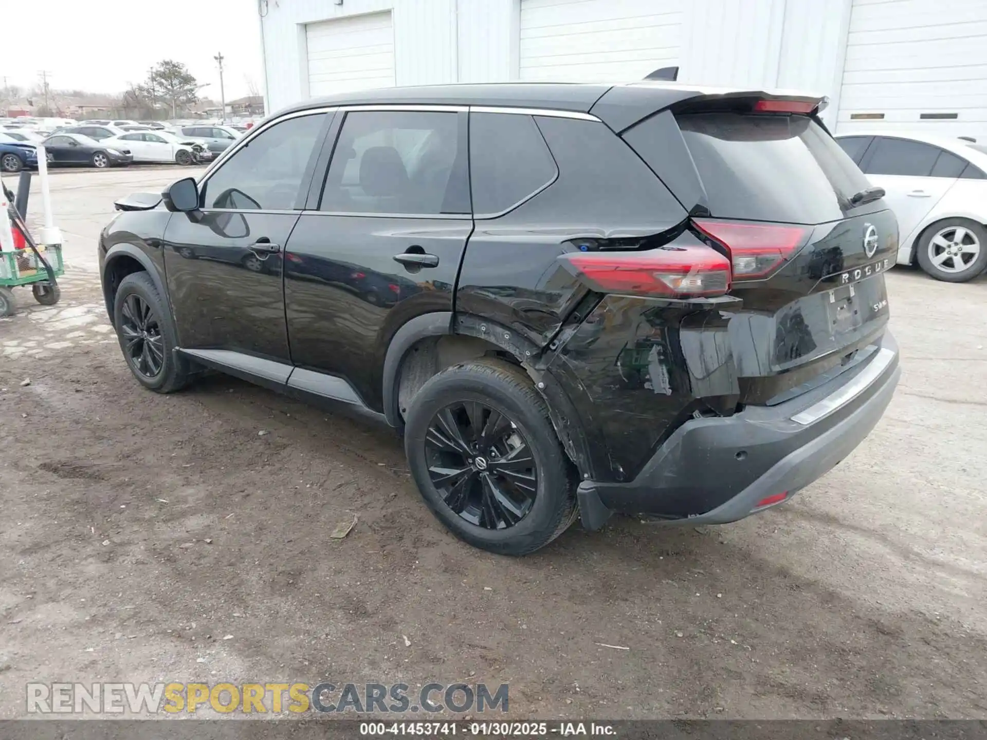 3 Photograph of a damaged car 5N1AT3BB5MC839864 NISSAN ROGUE 2021