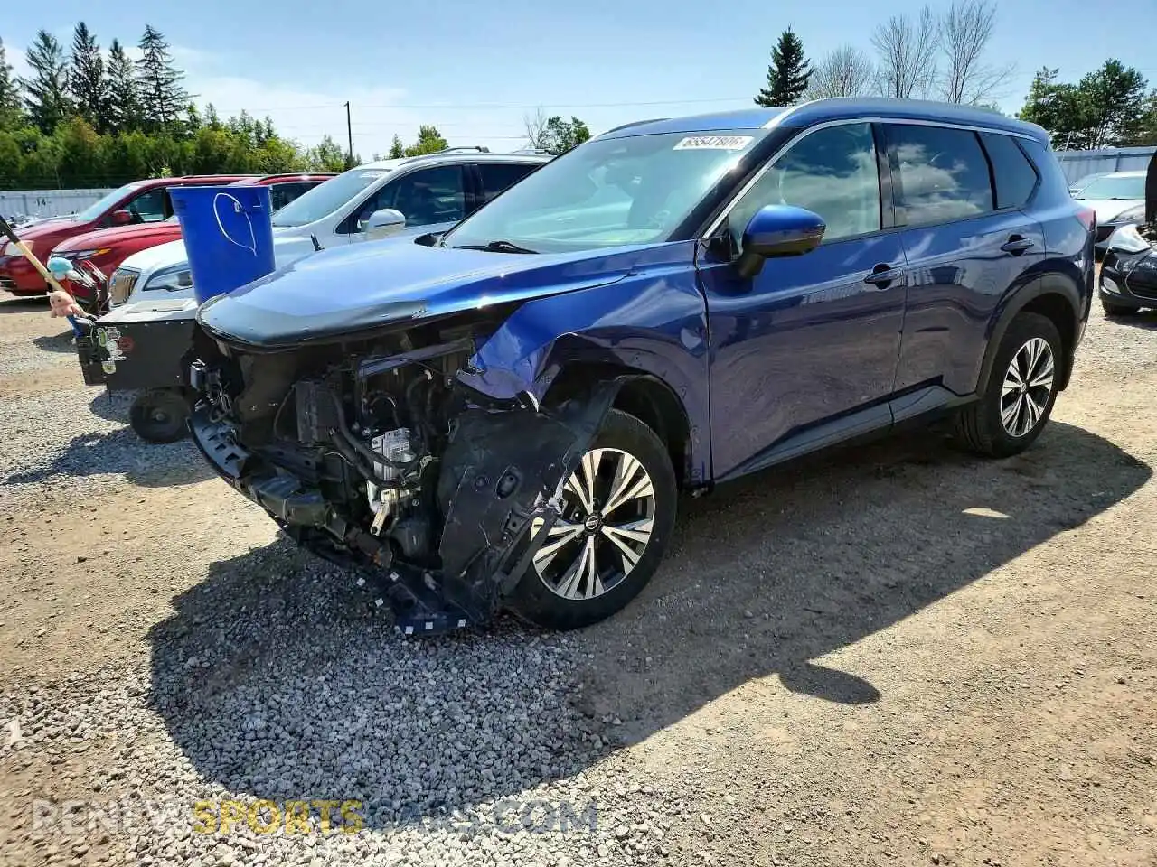 1 Фотография поврежденного автомобиля 5N1AT3BB6MC704098 NISSAN ROGUE 2021