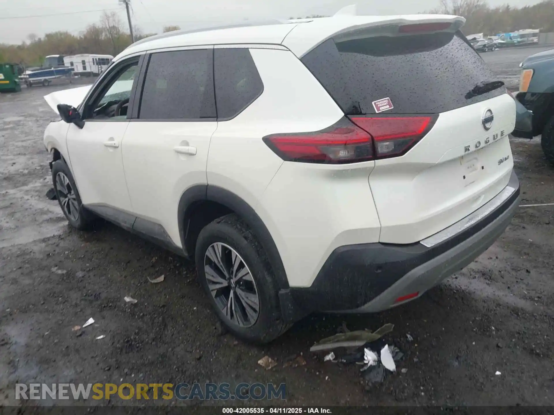 3 Photograph of a damaged car 5N1AT3BB6MC726778 NISSAN ROGUE 2021