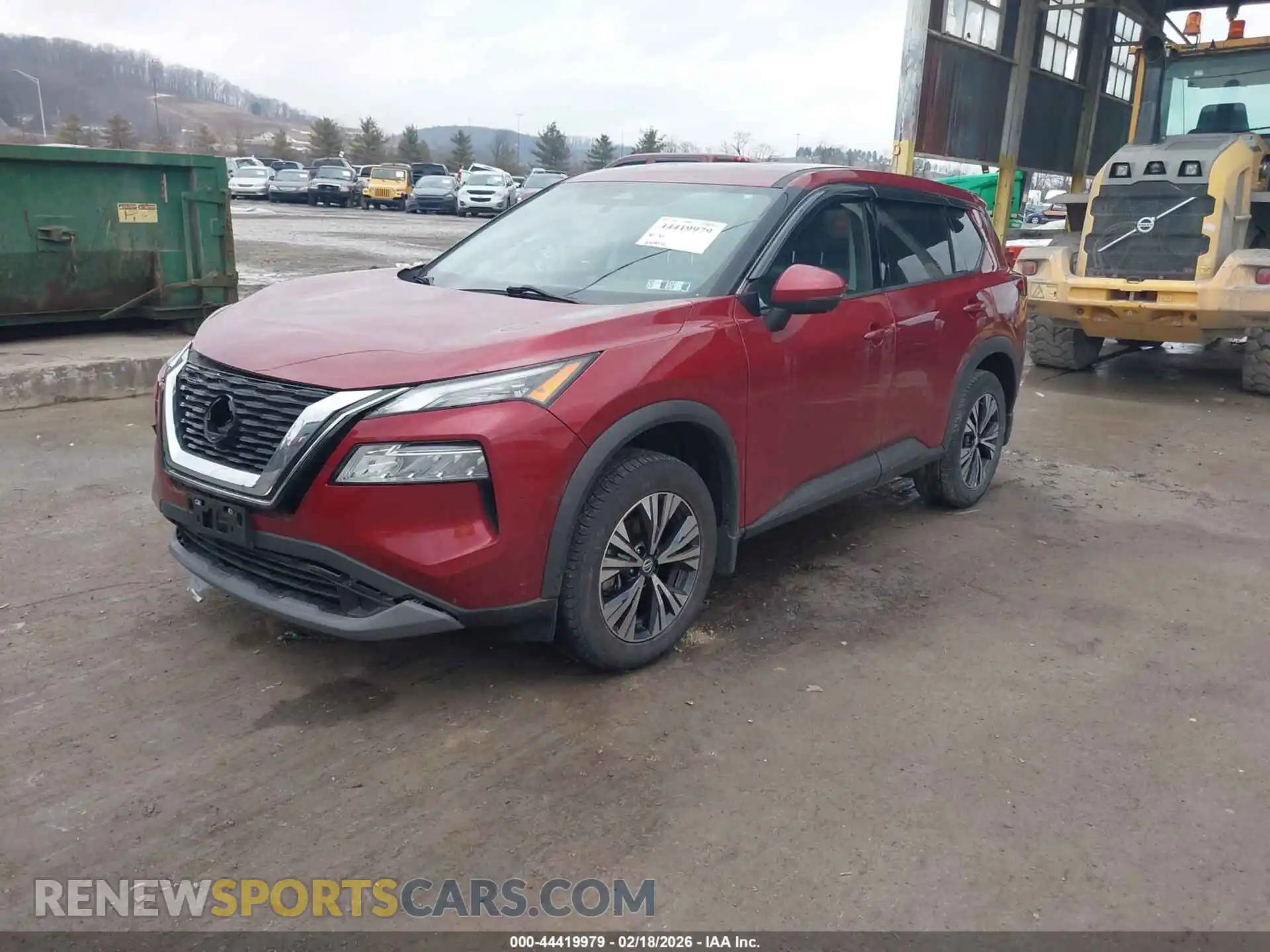 2 Photograph of a damaged car 5N1AT3BB6MC771672 NISSAN ROGUE 2021