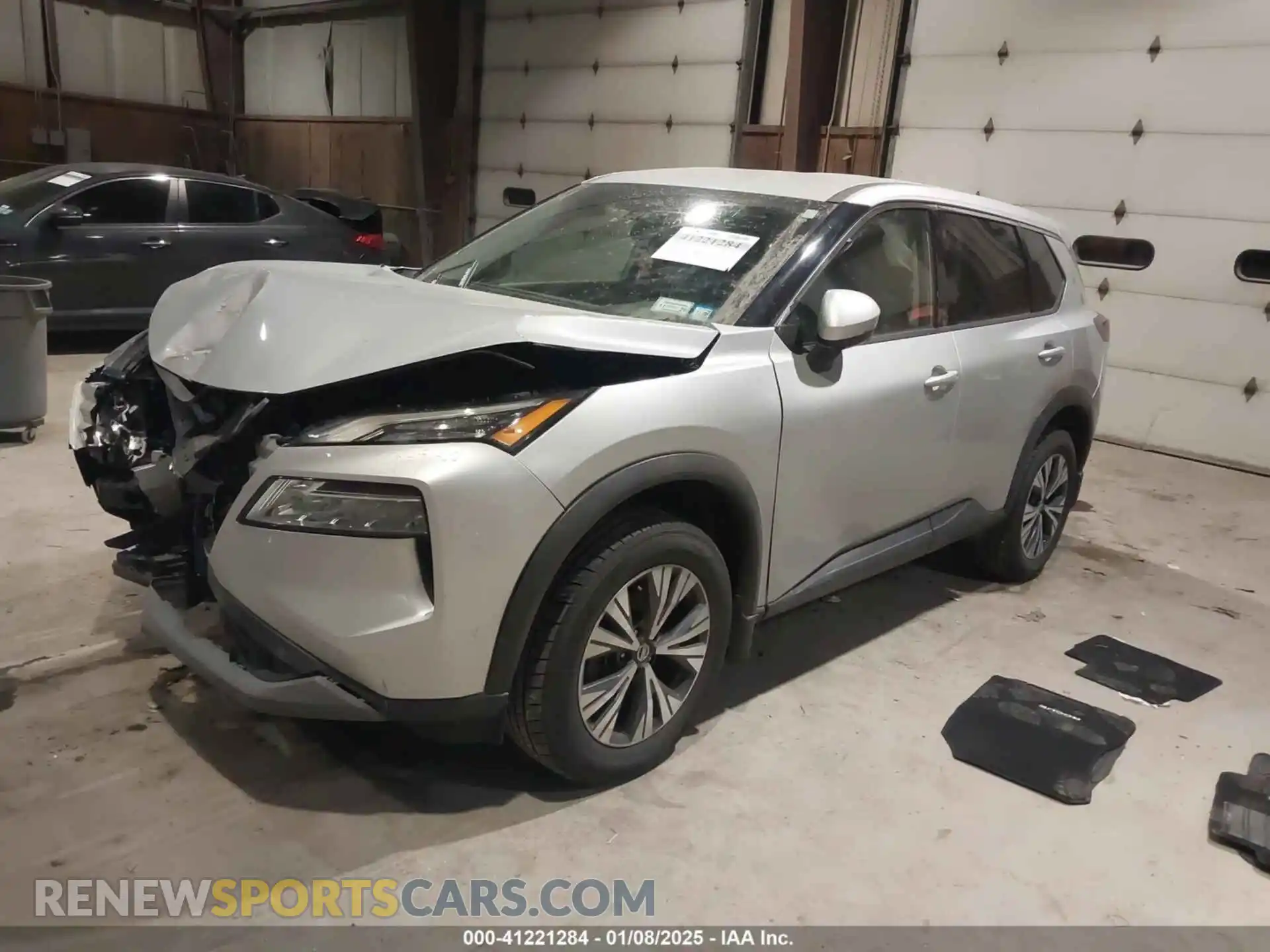 2 Photograph of a damaged car 5N1AT3BB6MC800751 NISSAN ROGUE 2021