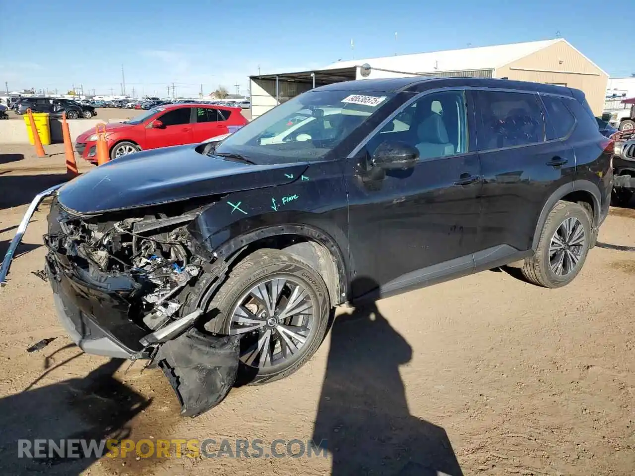 1 fotografías del automóvil dañado 5N1AT3BB6MC806954 NISSAN ROGUE 2021
