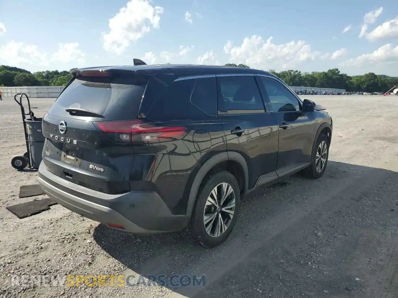 3 Photograph of a damaged car 5N1AT3BB7MC728765 NISSAN ROGUE 2021