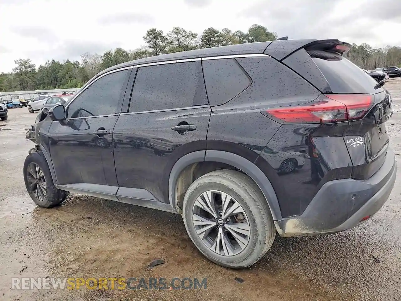 2 Photograph of a damaged car 5N1AT3BB7MC765511 NISSAN ROGUE 2021