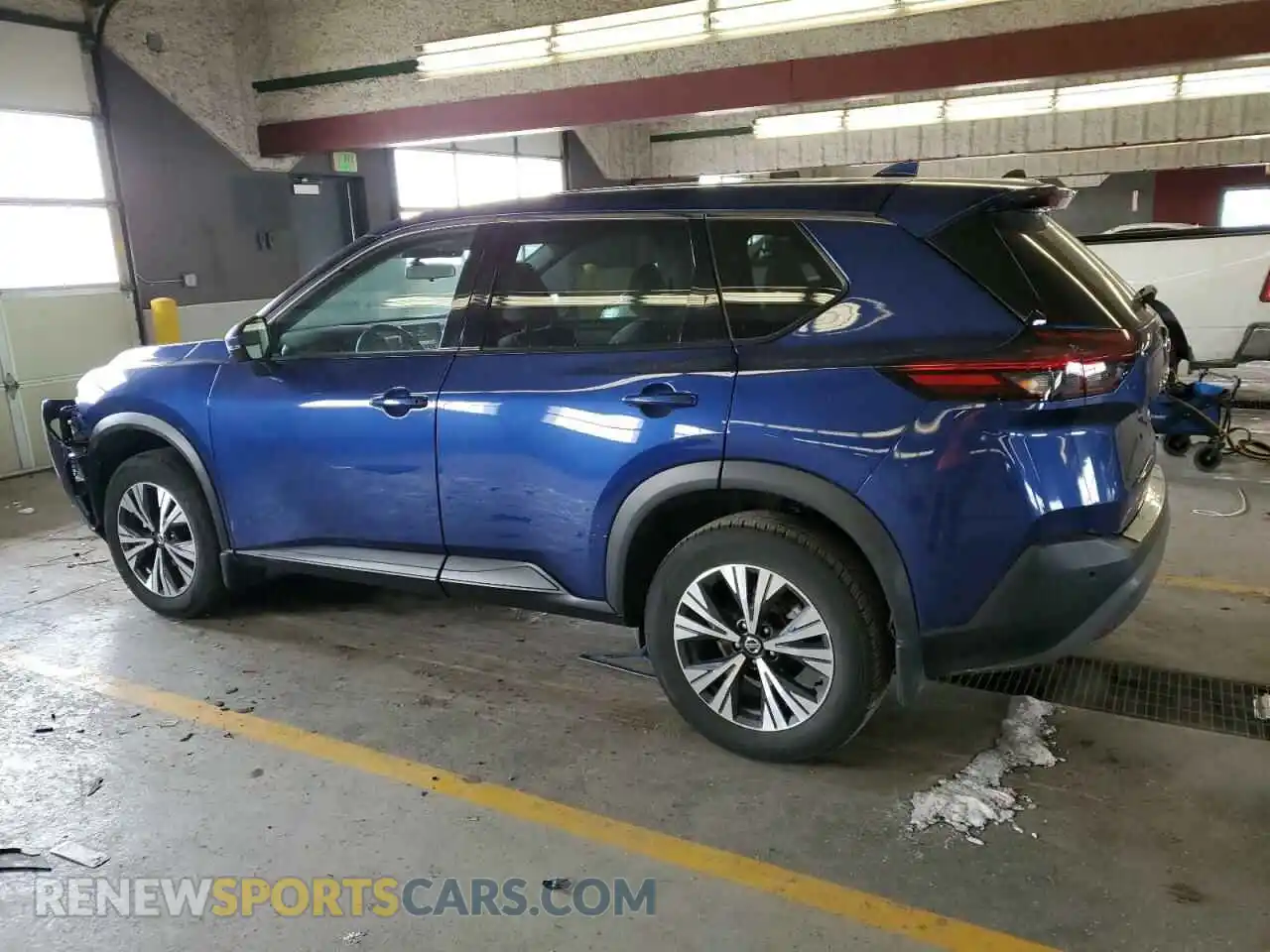 2 Photograph of a damaged car 5N1AT3BB7MC843401 NISSAN ROGUE 2021