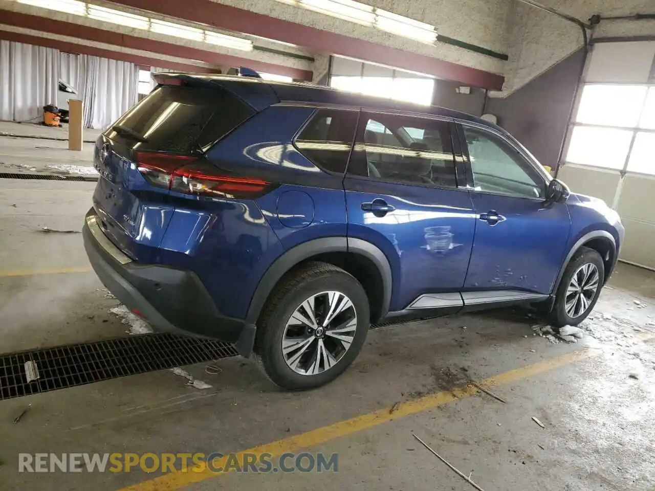 3 Photograph of a damaged car 5N1AT3BB7MC843401 NISSAN ROGUE 2021