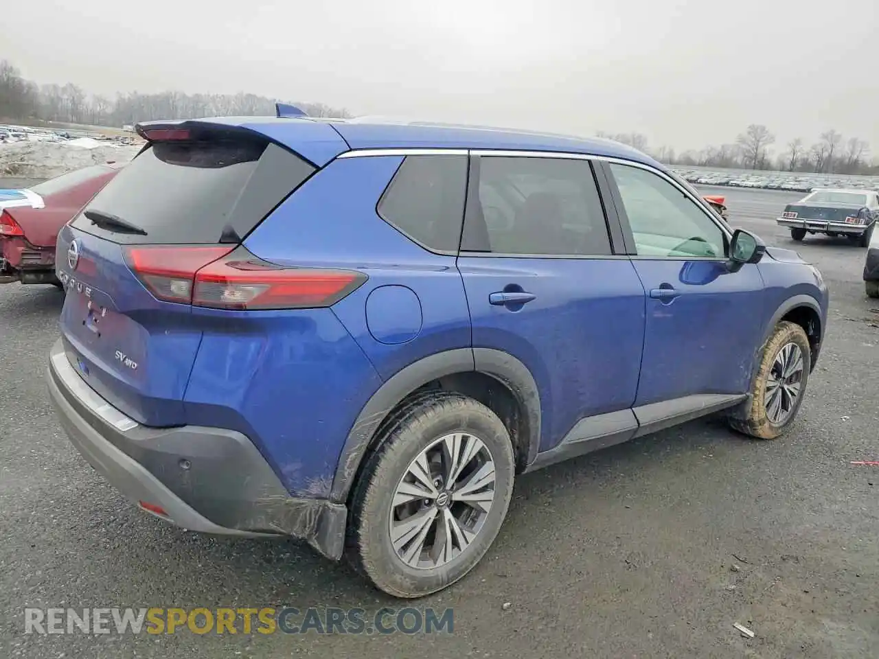 3 Photograph of a damaged car 5N1AT3BB7MC845813 NISSAN ROGUE 2021