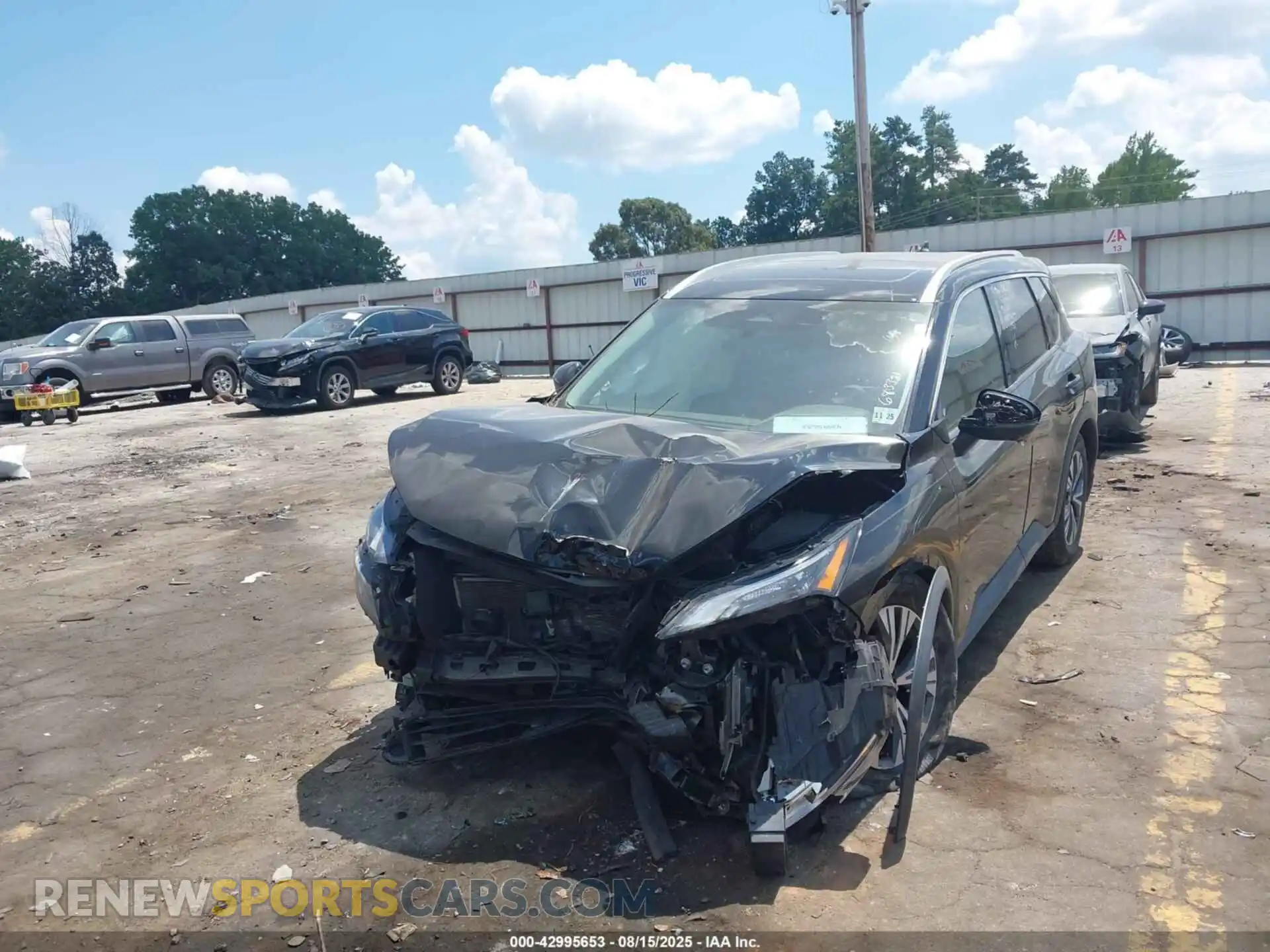 2 Photograph of a damaged car 5N1AT3BB8MC683321 NISSAN ROGUE 2021