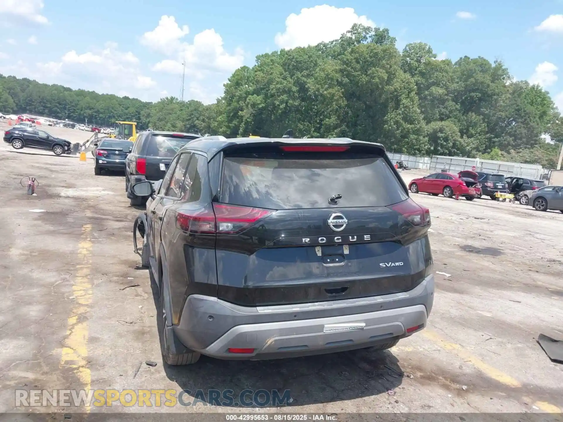 3 Photograph of a damaged car 5N1AT3BB8MC683321 NISSAN ROGUE 2021