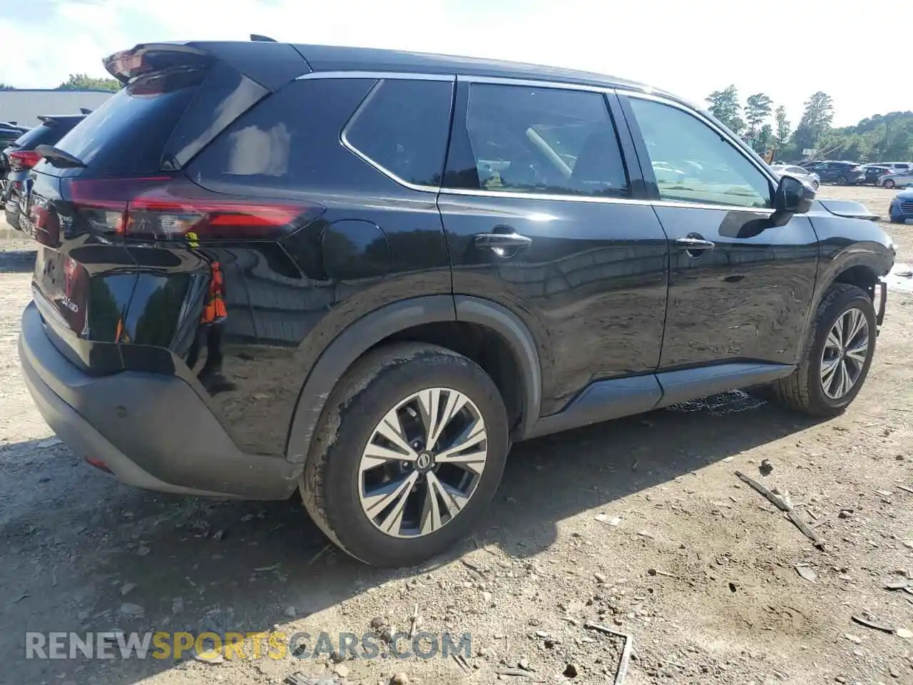3 Photograph of a damaged car 5N1AT3BB8MC719489 NISSAN ROGUE 2021
