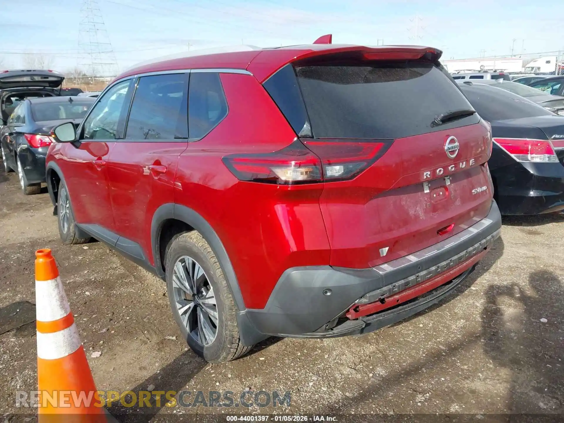 3 Фотография поврежденного автомобиля 5N1AT3BB8MC723848 NISSAN ROGUE 2021