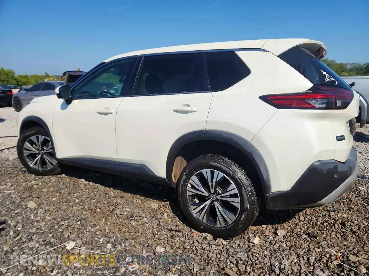 2 Photograph of a damaged car 5N1AT3BB8MC736275 NISSAN ROGUE 2021