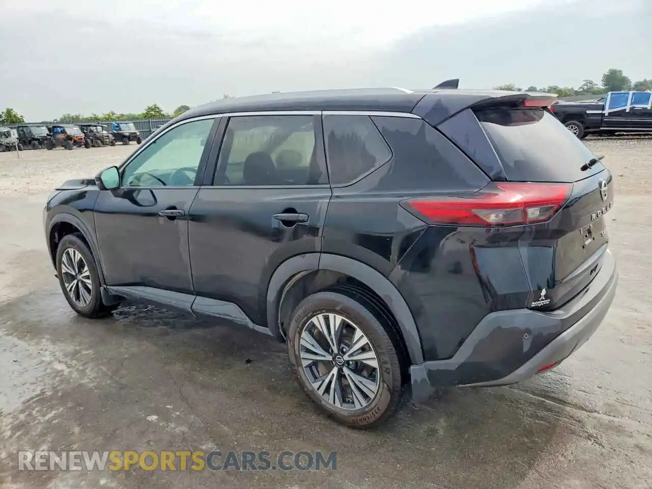 2 Photograph of a damaged car 5N1AT3BB8MC744327 NISSAN ROGUE 2021
