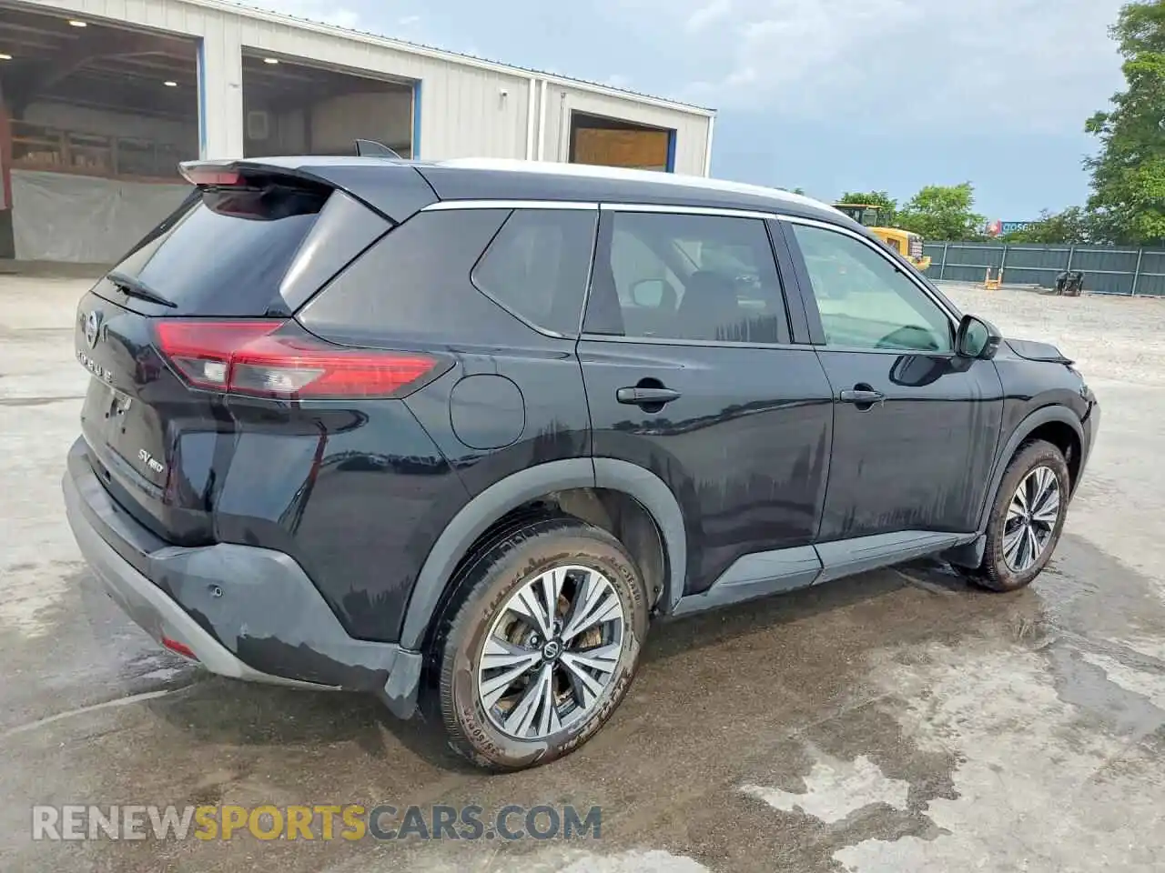 3 Photograph of a damaged car 5N1AT3BB8MC744327 NISSAN ROGUE 2021