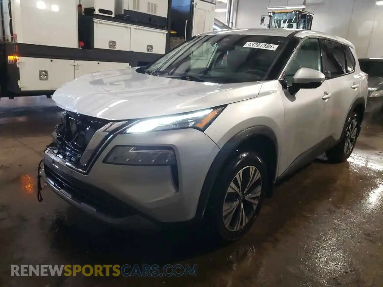 1 Photograph of a damaged car 5N1AT3BB8MC747065 NISSAN ROGUE 2021