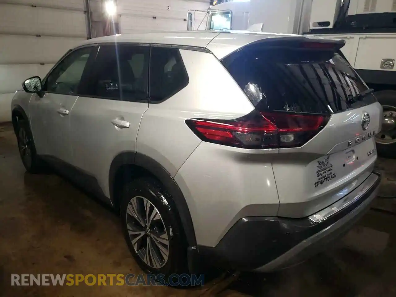 2 Photograph of a damaged car 5N1AT3BB8MC747065 NISSAN ROGUE 2021